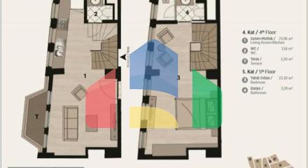 Квартира 1+1 в Стамбуле