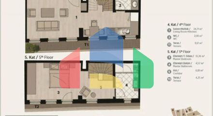 Квартира 1+1 в Стамбуле