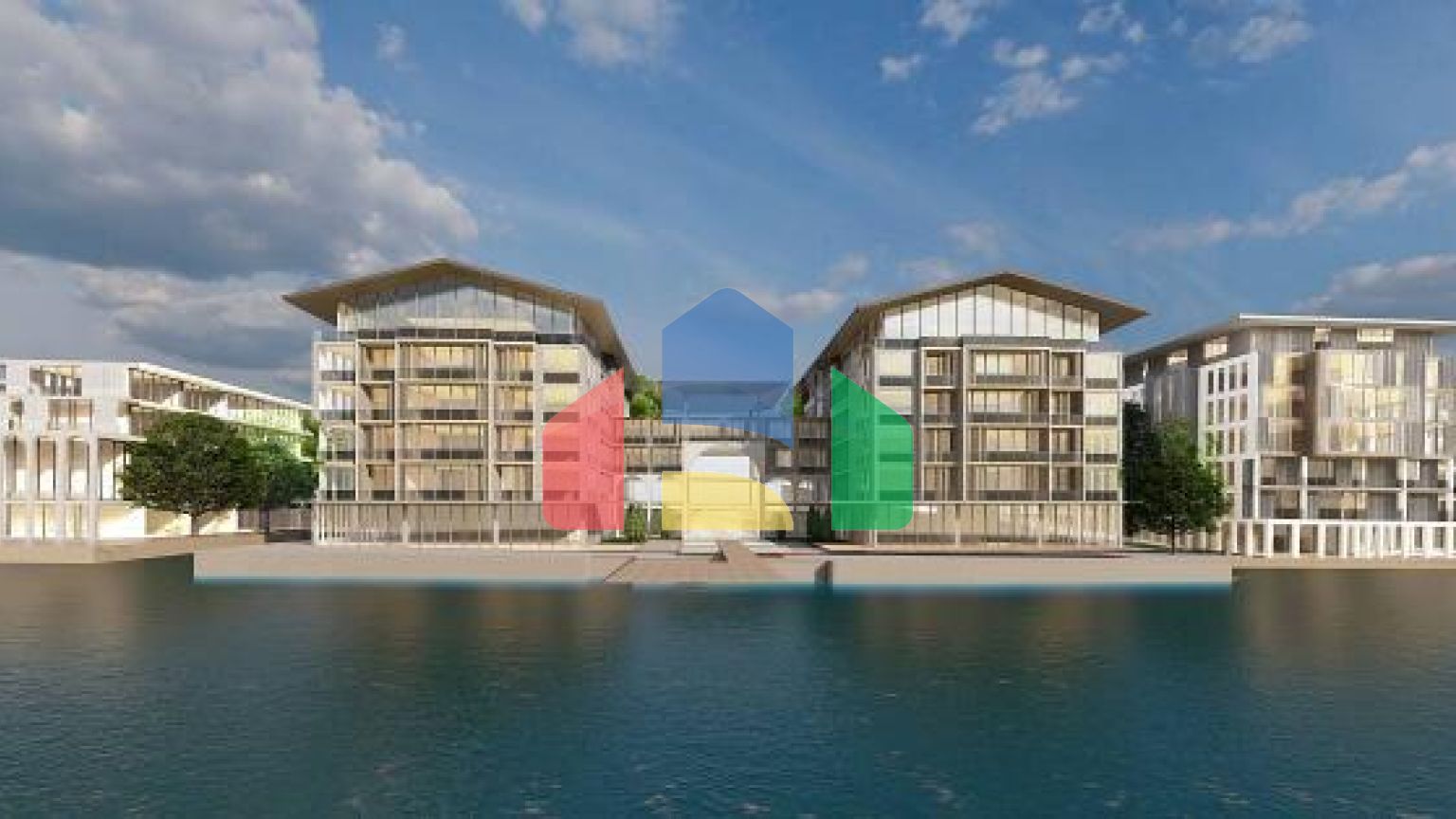 Квартира 4+1 с видом на море в Стамбуле