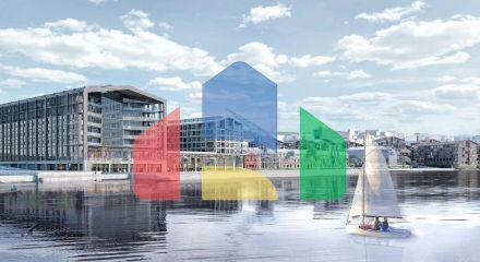 Квартира 4+1 с видом на море в Стамбуле