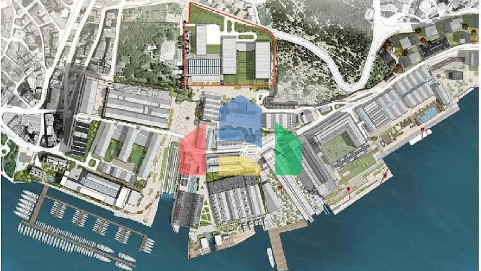 Квартира 4+1 с видом на море в Стамбуле