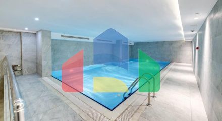 Квартира 1+1 с видом на море в Стамбуле