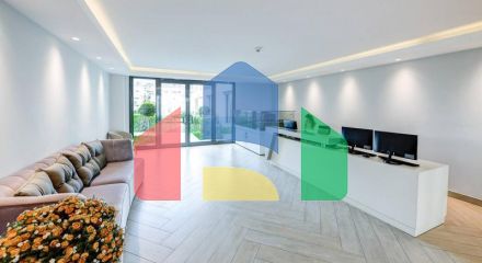 Квартира 1+1 с видом на море в Стамбуле