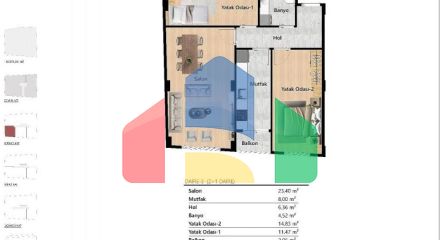 Квартира 2+1 в Стамбуле