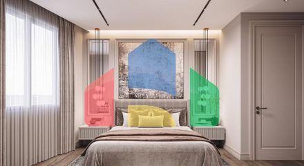 Пентхаус 3+2 с видом на море в Стамбуле