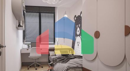 Пентхаус 3+2 с видом на море в Стамбуле