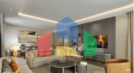 Квартира 2+1 с видом на море в Стамбуле