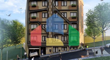 Квартира 2+1 с видом на море в Стамбуле