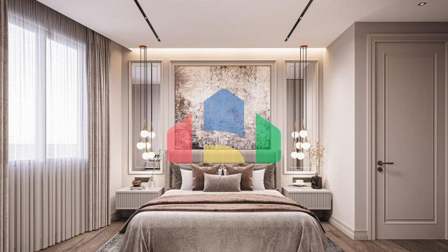 Квартира 2+1 с видом на море в Стамбуле