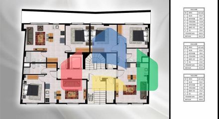 Дюплекс 4+1 с видом на море в Стамбуле