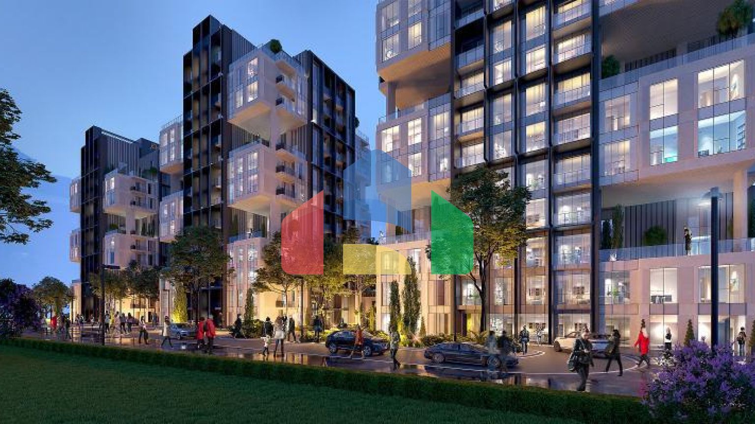 Квартира 1+1 с видом на море в Стамбуле