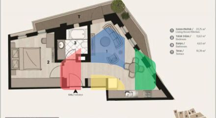 Квартира 2+1 в Стамбуле Квартира 2+1 в Стамбуле