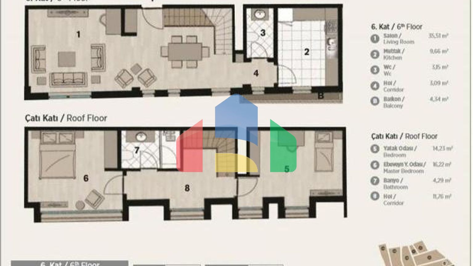 Квартира 3+1 в Стамбуле