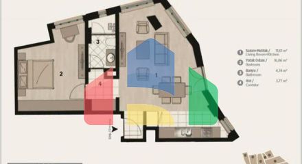 Квартира 3+1 в Стамбуле Квартира 3+1 в Стамбуле