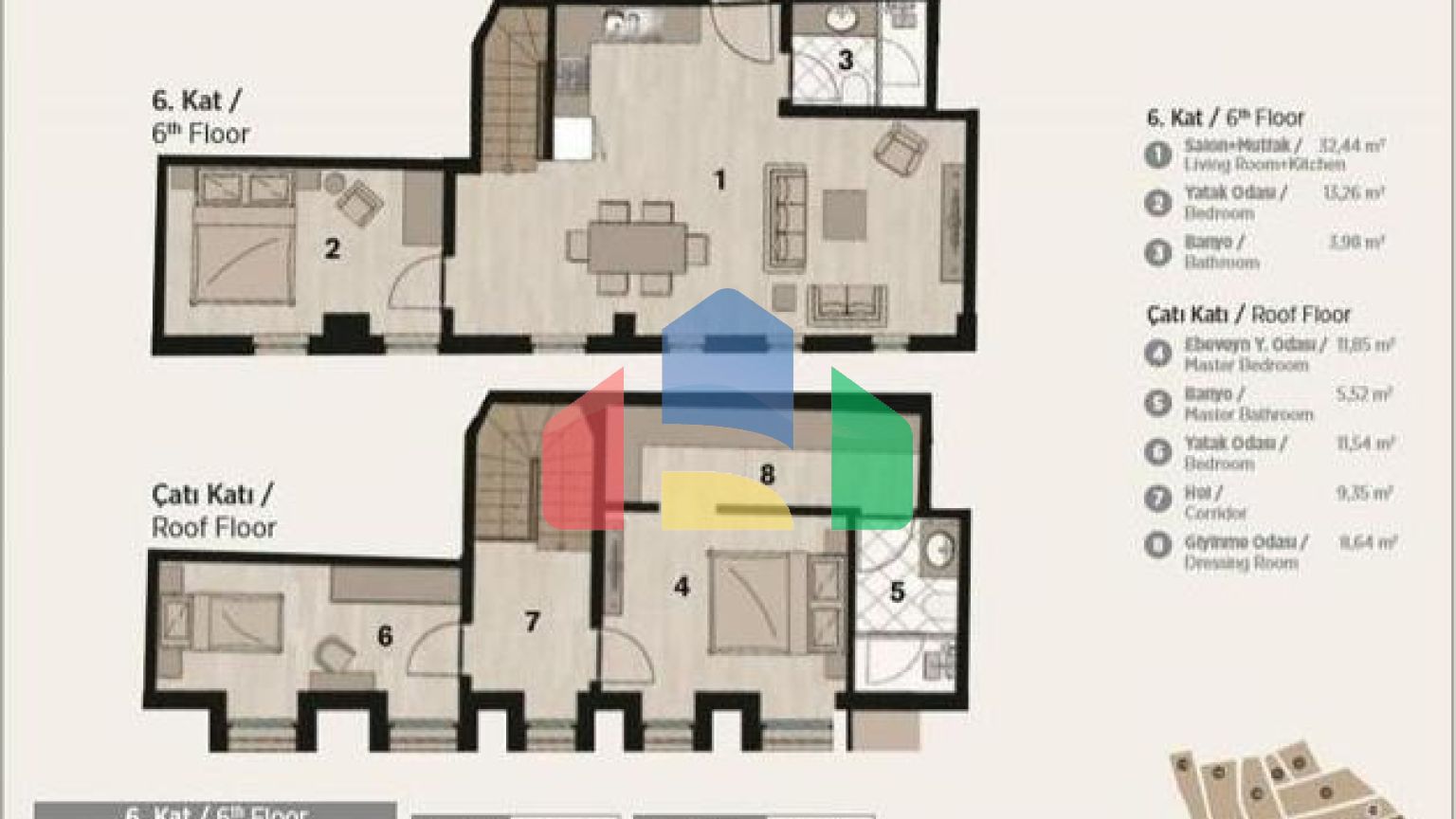 Квартира 3+1 в Стамбуле