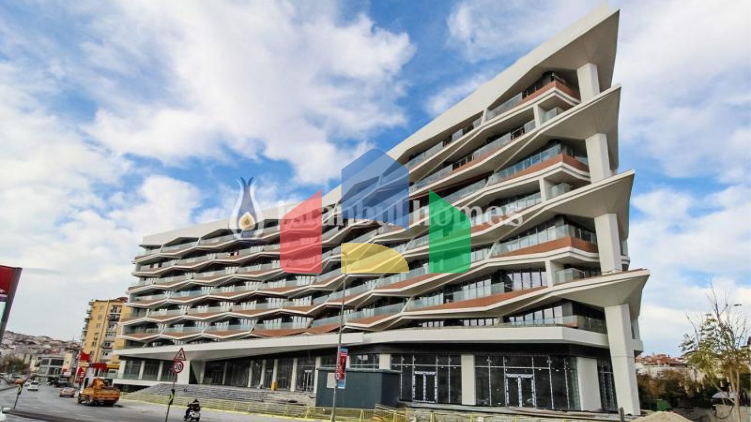 Дюплекс 2+1 с видом на море в Стамбуле