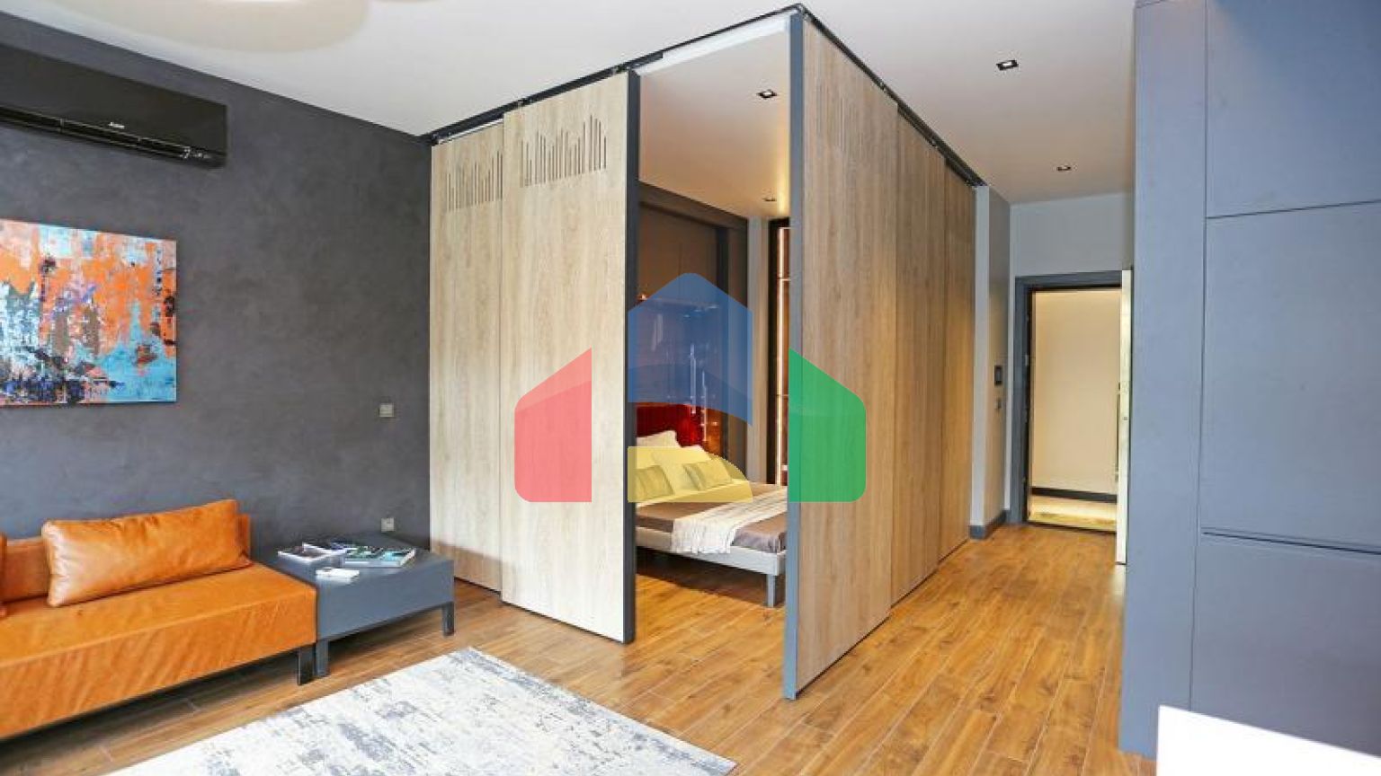 Дюплекс 2+1 с видом на море в Стамбуле