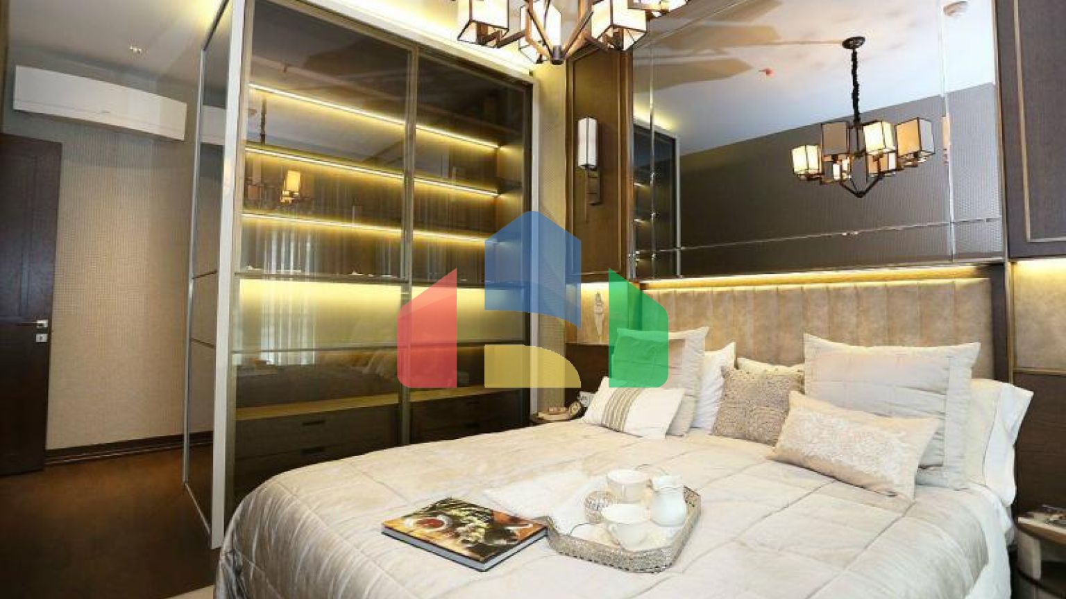 Квартира 1+1 с видом на море в Стамбуле