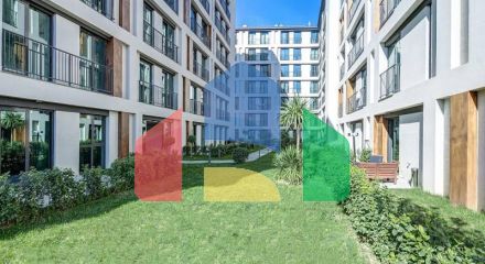 Квартира 2+1 с видом на море в Стамбуле