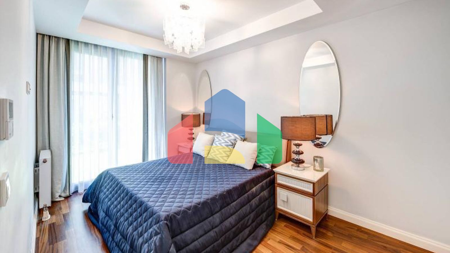 Квартира 2+1 с видом на море в Стамбуле