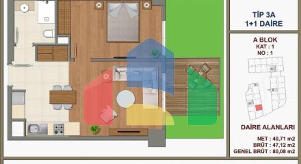 Квартира 2+1 с видом на море в Стамбуле Квартира 2+1 с видом на море в Стамбуле