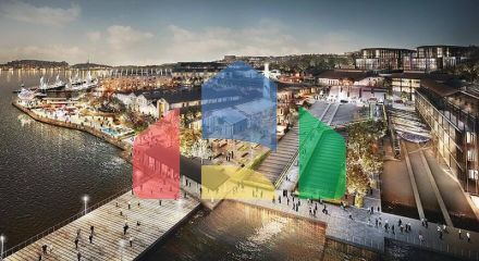 Квартира 1+1 с видом на море в Стамбуле