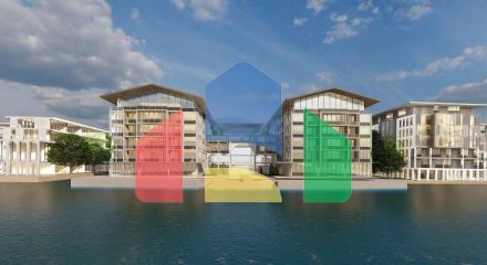 Квартира 1+1 с видом на море в Стамбуле