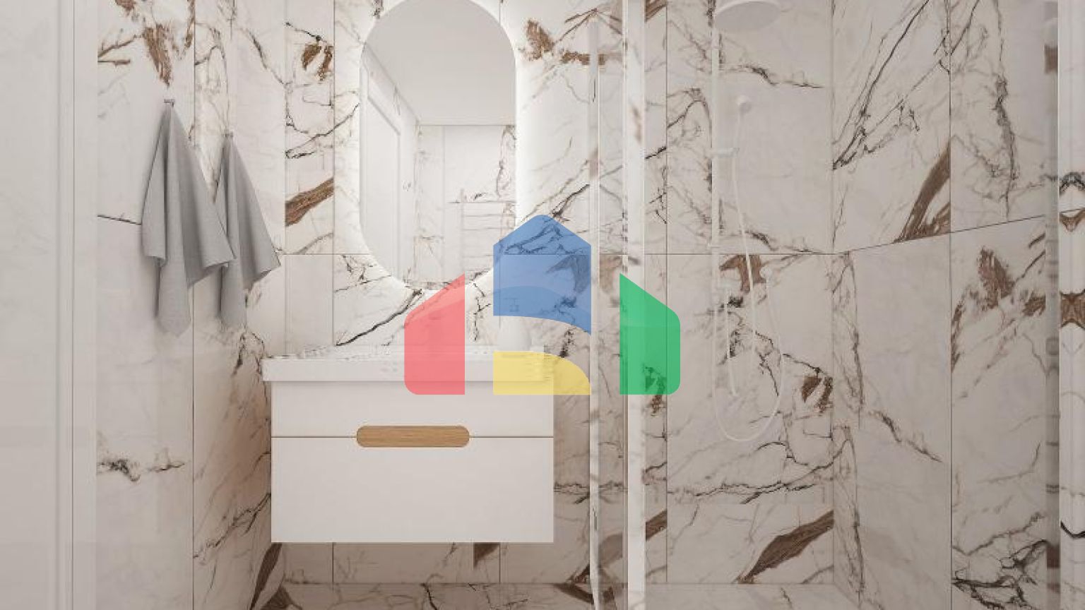 Пентхаус 4+2 с видом на море в Стамбуле