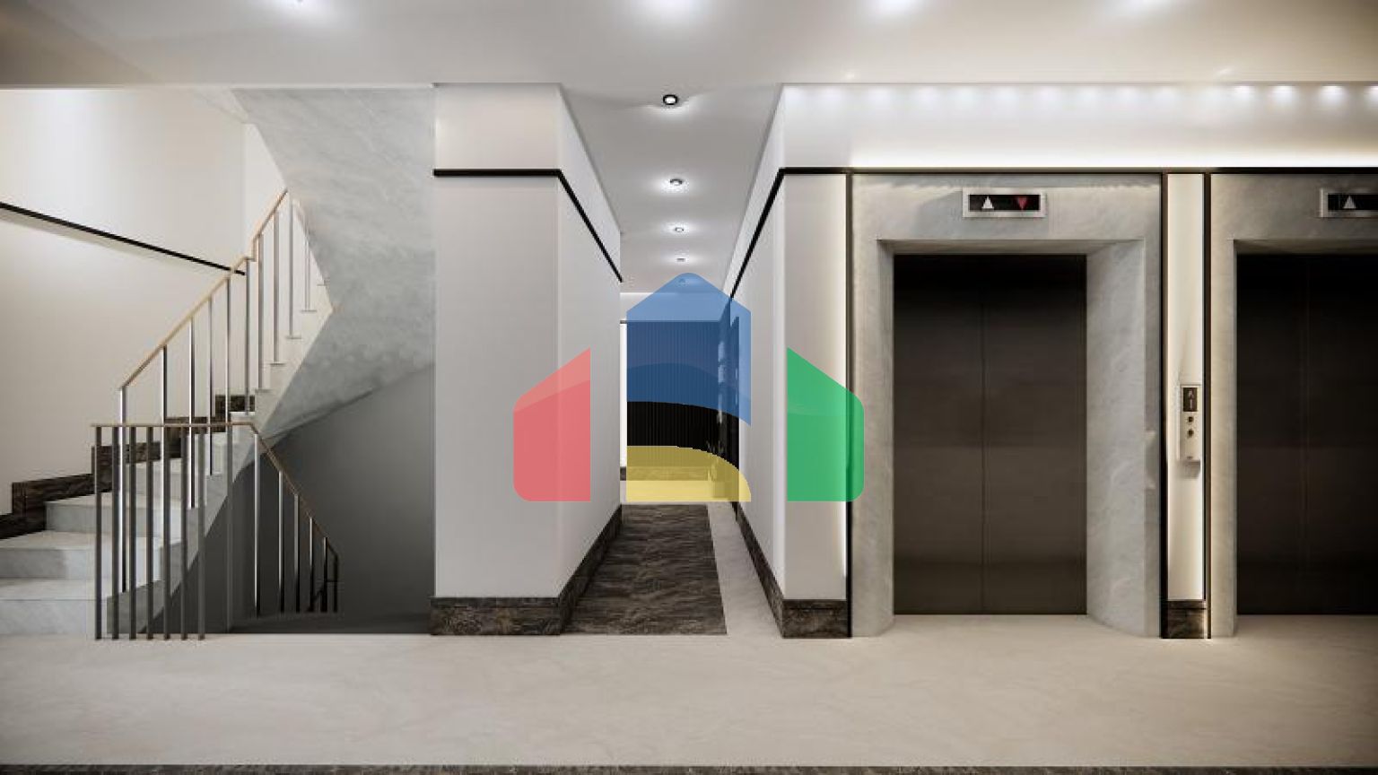 Пентхаус 4+2 с видом на море в Стамбуле