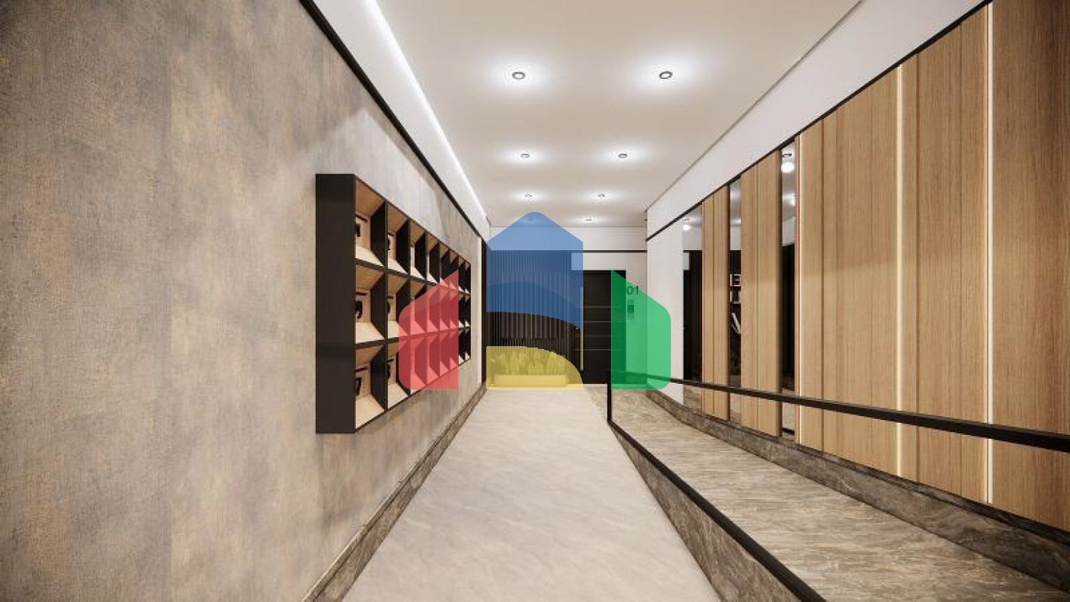 Пентхаус 4+2 с видом на море в Стамбуле