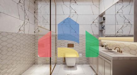 Квартира 1+1 с видом на море в Стамбуле