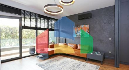 Пентхаус 3+1 с видом на море в Стамбуле