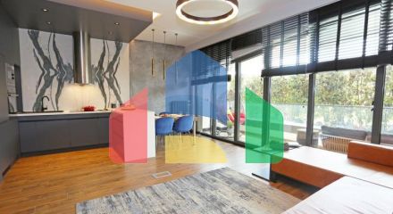 Пентхаус 3+1 с видом на море в Стамбуле