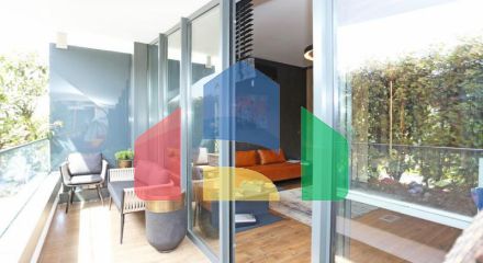 Пентхаус 3+1 с видом на море в Стамбуле