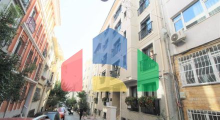 Квартира 1+1 с видом на море в Стамбуле