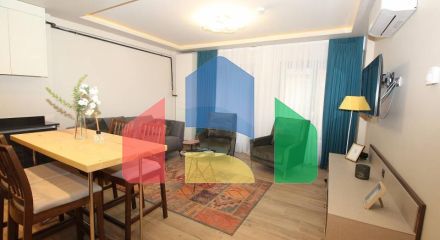 Квартира 1+1 с видом на море в Стамбуле