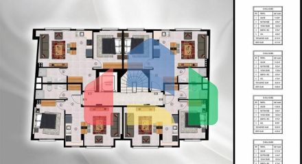 Квартира 1+1 с видом на море в Стамбуле