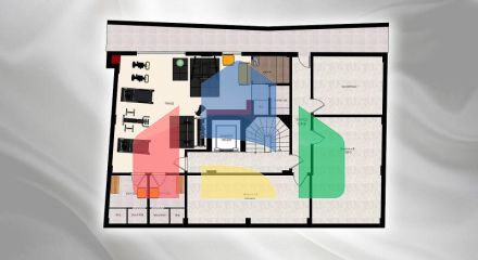 Квартира 1+1 с видом на море в Стамбуле