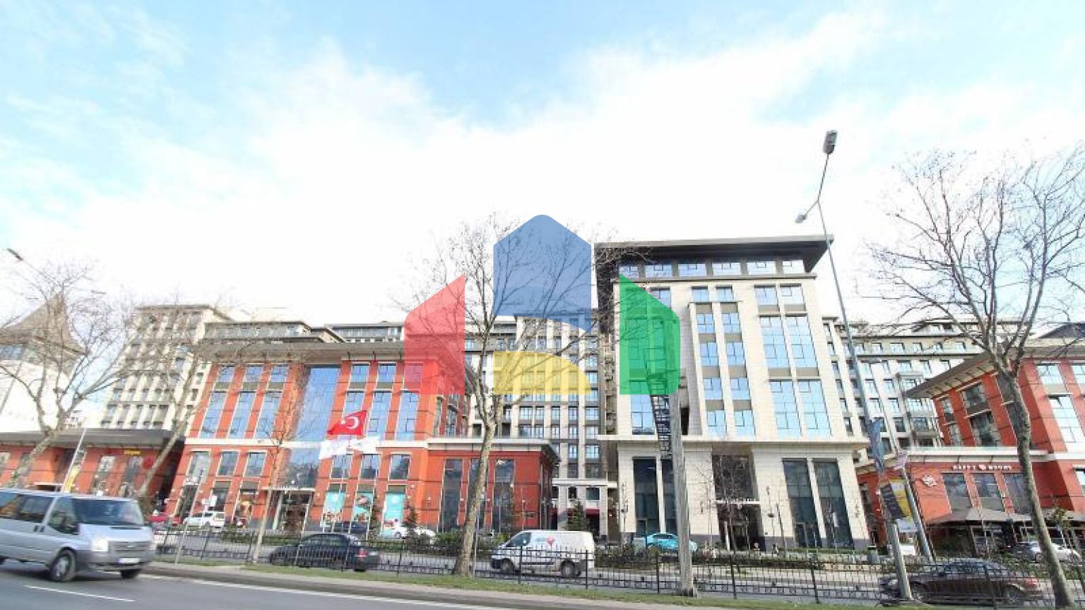 Квартира 2+1 с видом на море в Стамбуле