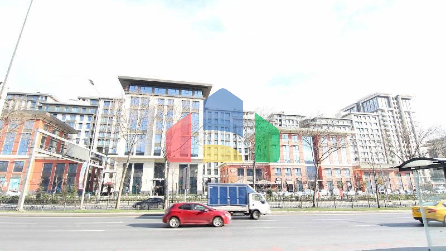 Квартира 2+1 с видом на море в Стамбуле