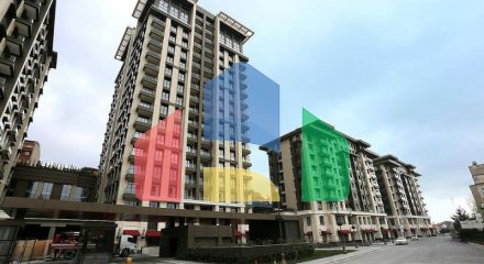 Квартира 2+1 с видом на море в Стамбуле