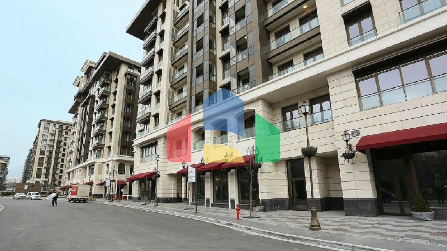 Квартира 2+1 с видом на море в Стамбуле