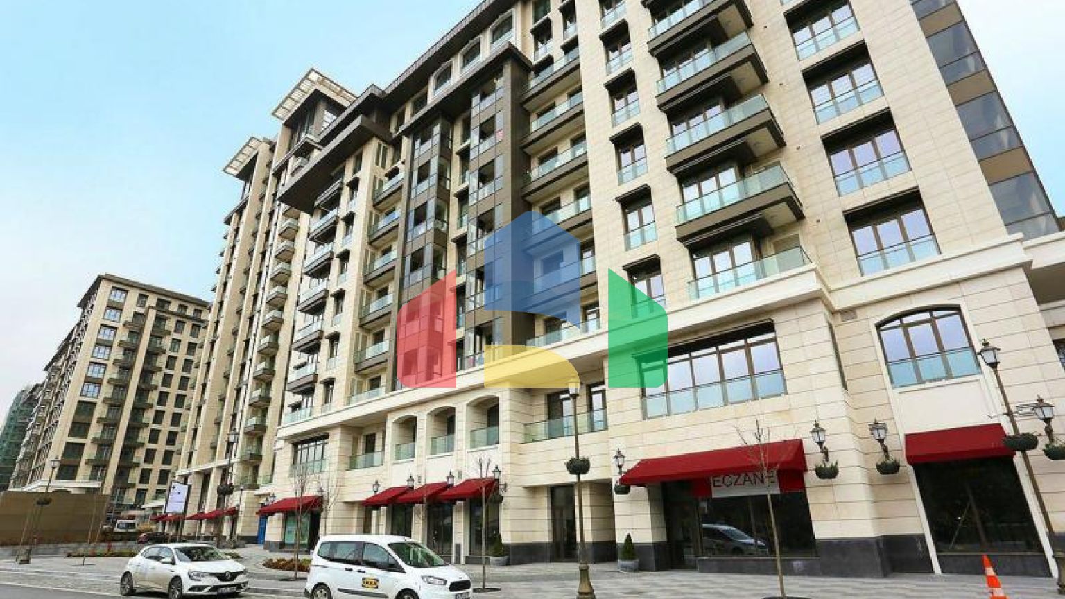 Квартира 2+1 с видом на море в Стамбуле