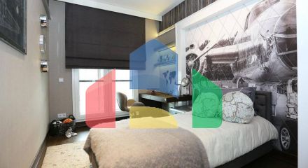 Квартира 2+1 с видом на море в Стамбуле