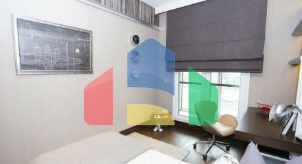 Квартира 2+1 с видом на море в Стамбуле