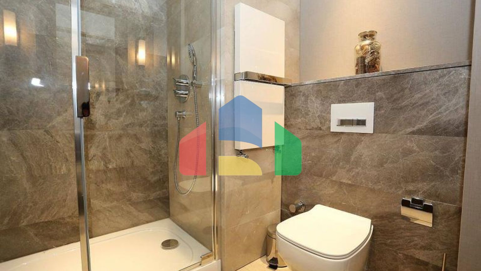 Квартира 2+1 с видом на море в Стамбуле