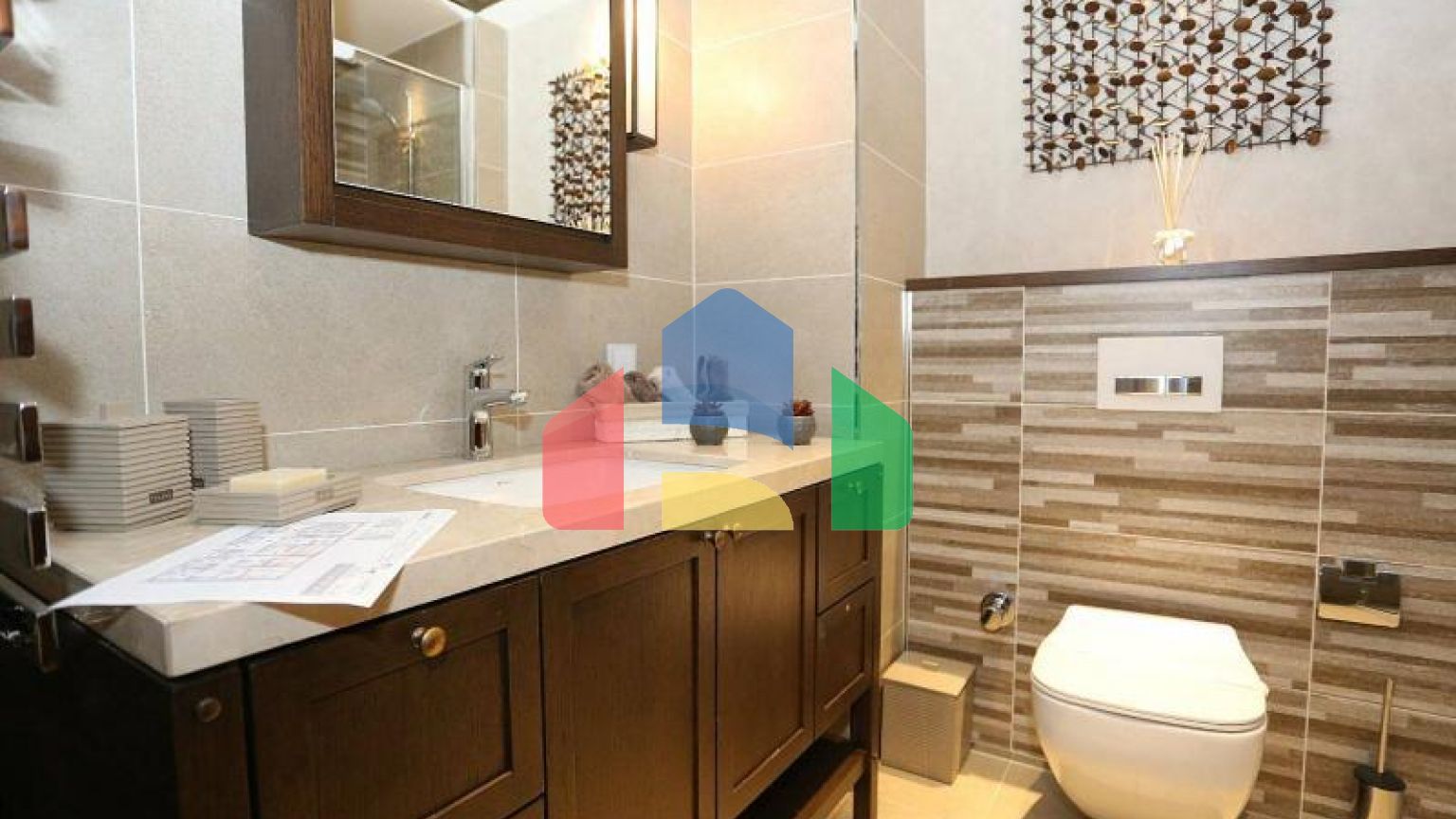 Квартира 2+1 с видом на море в Стамбуле