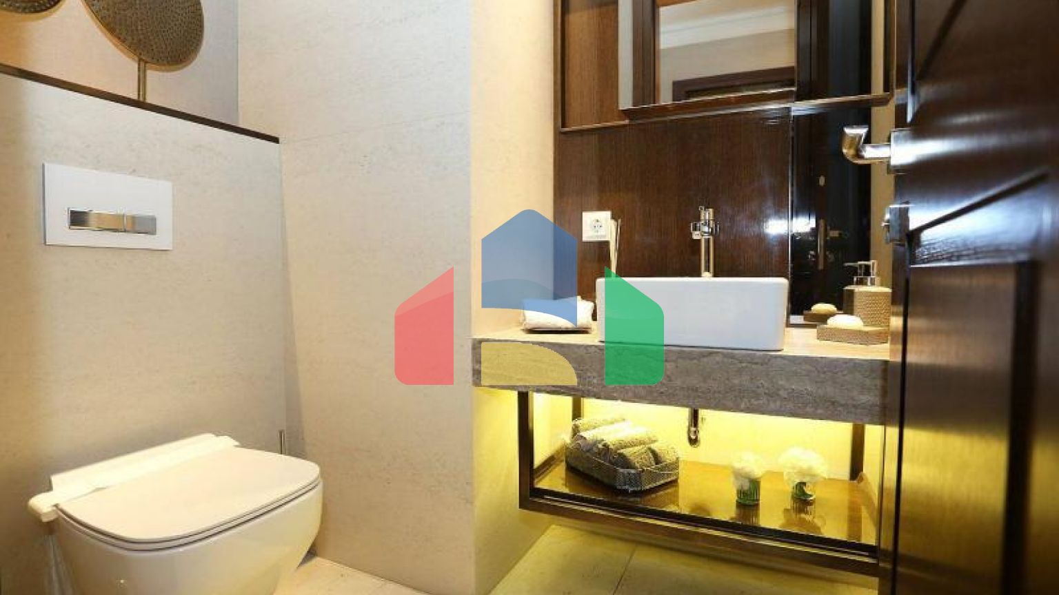 Квартира 2+1 с видом на море в Стамбуле