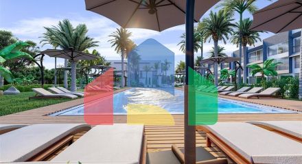 Малоэтажный комплекс в 600 метрах от пляжа в районе Искеле Малоэтажный комплекс в 600 метрах от пляжа в районе Искеле