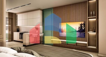 Апартаменты у самого моря в районе Искеле Апартаменты у самого моря в районе Искеле